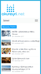 Mobile Screenshot of akureyri.net